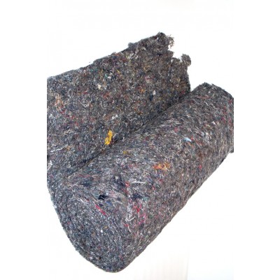 Black felt woollen mixture 