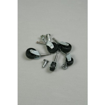 Black Nylon Castor Wheels (Large)