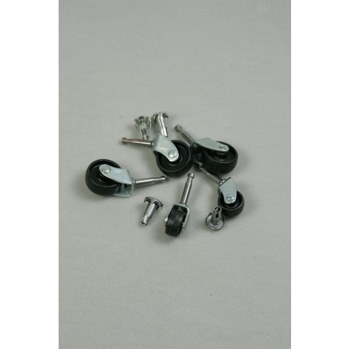 Black Nylon Castor Wheels (Large)